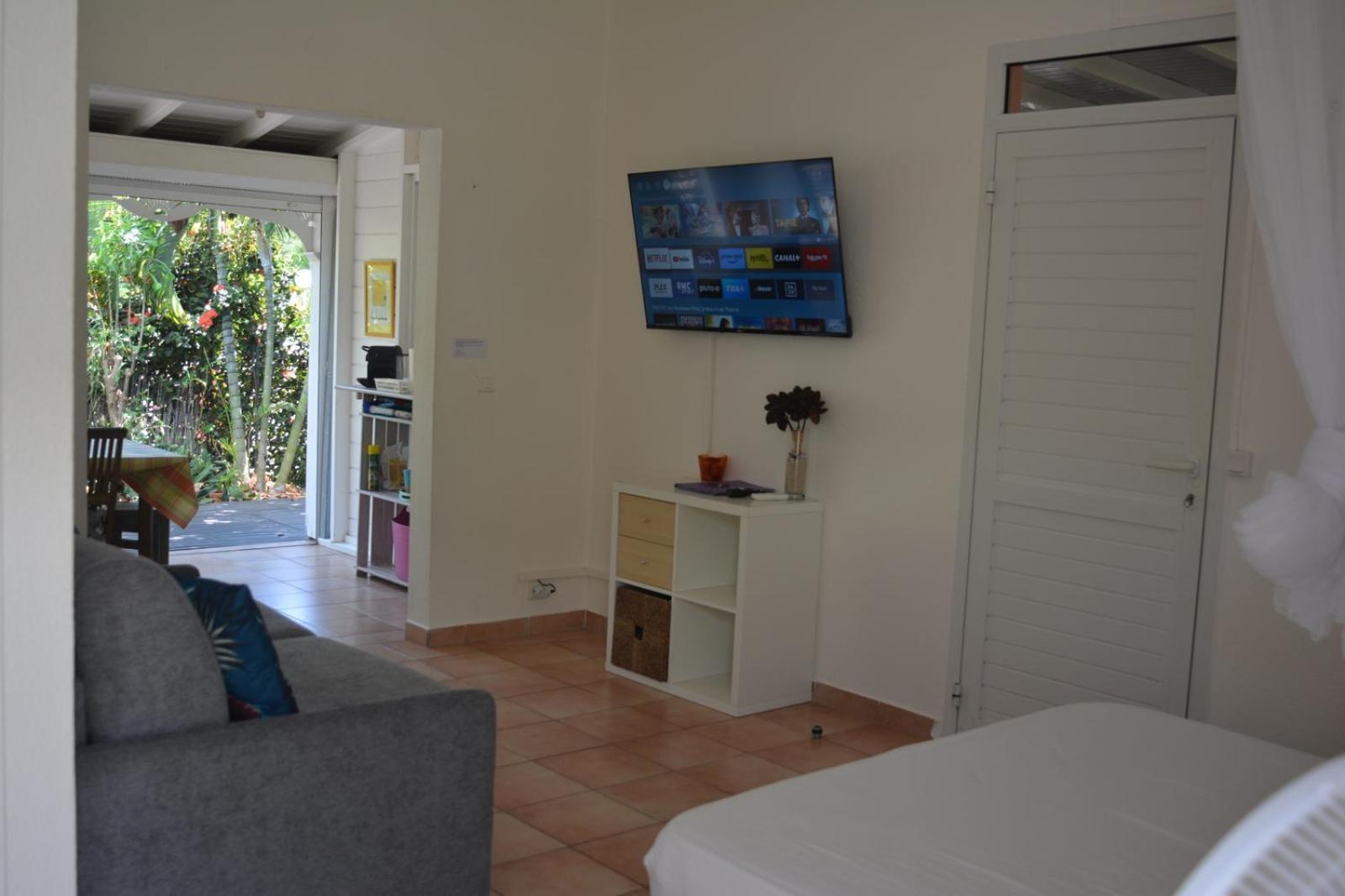 Bungalow La Papaye Bleue Residence Acces Piscine & Plage Saint-Francois  Eksteriør billede