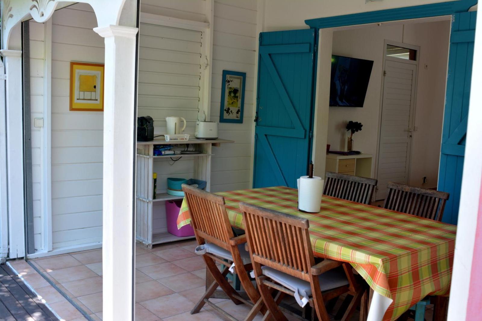 Bungalow La Papaye Bleue Residence Acces Piscine & Plage Saint-Francois  Eksteriør billede