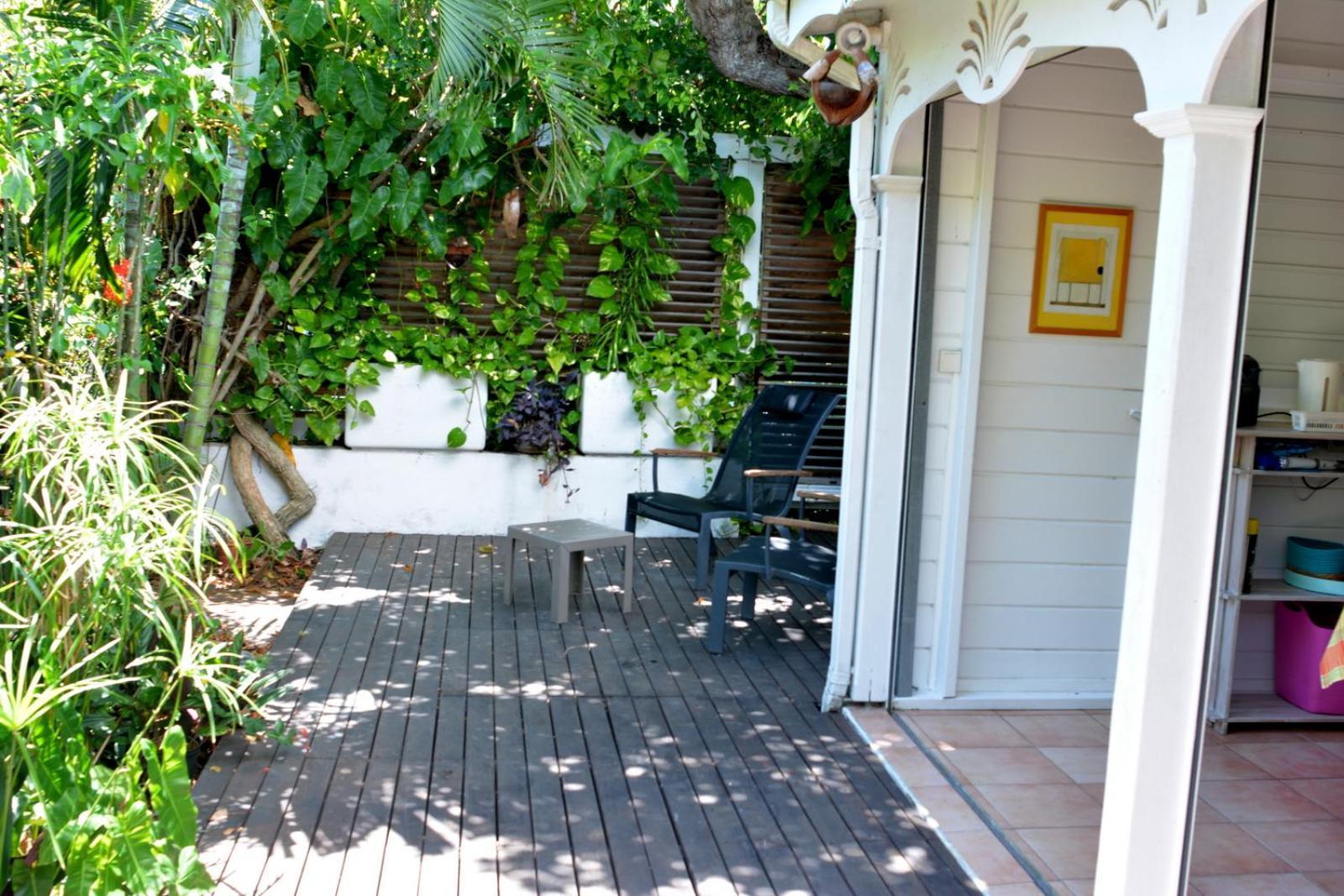 Bungalow La Papaye Bleue Residence Acces Piscine & Plage Saint-Francois  Eksteriør billede