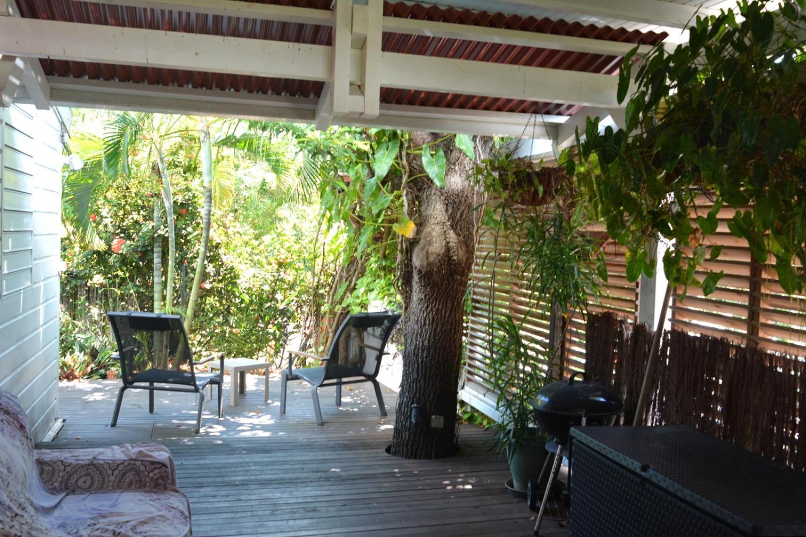 Bungalow La Papaye Bleue Residence Acces Piscine & Plage Saint-Francois  Eksteriør billede