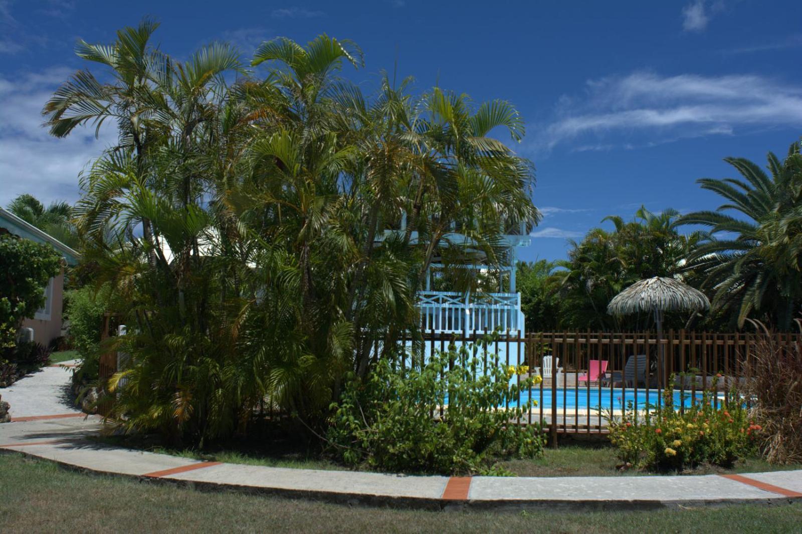 Bungalow La Papaye Bleue Residence Acces Piscine & Plage Saint-Francois  Eksteriør billede