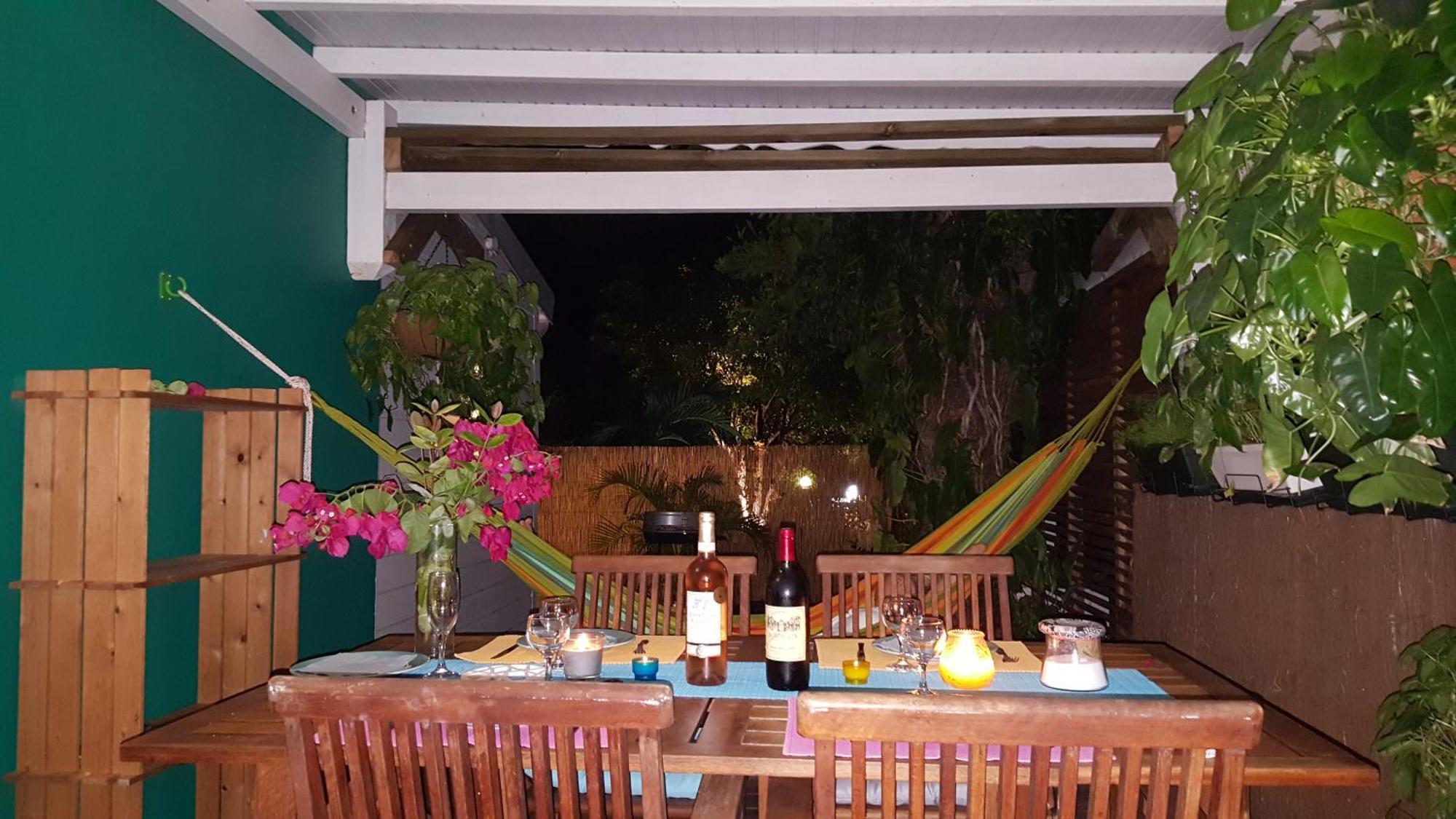 Bungalow La Papaye Bleue Residence Acces Piscine & Plage Saint-Francois  Eksteriør billede