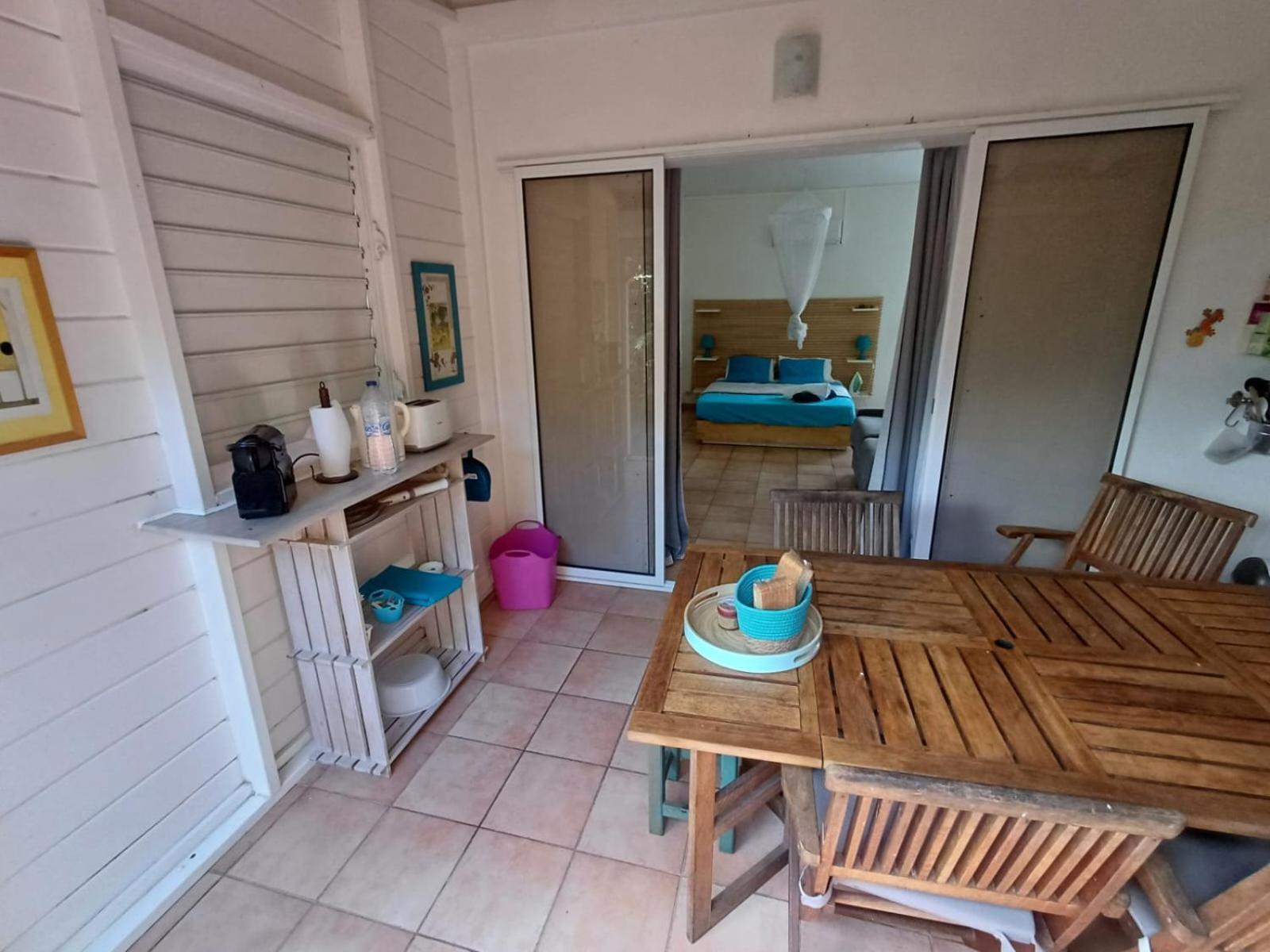 Bungalow La Papaye Bleue Residence Acces Piscine & Plage Saint-Francois  Eksteriør billede